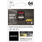 کارت حافظه Sony 64GB High Speed UHS-I SDXC U3