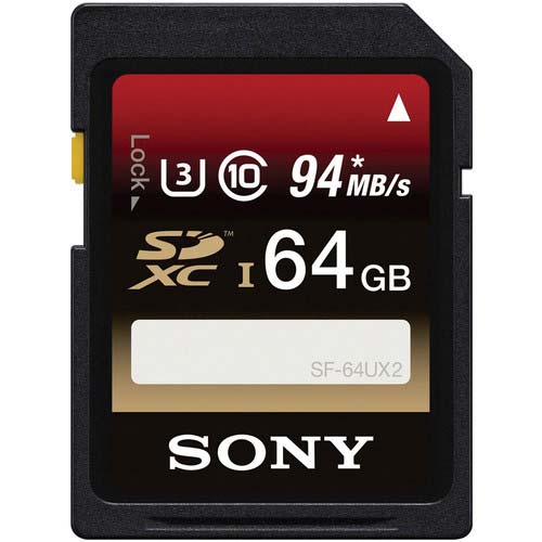 کارت حافظه Sony 64GB High Speed UHS-I SDXC U3