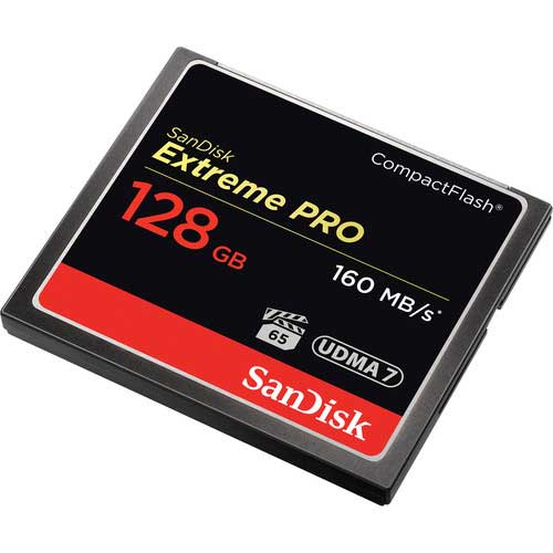 کارت حافظه سندیسک مدل SanDisk 128GB Extreme Pro CompactFlash UDMA 7