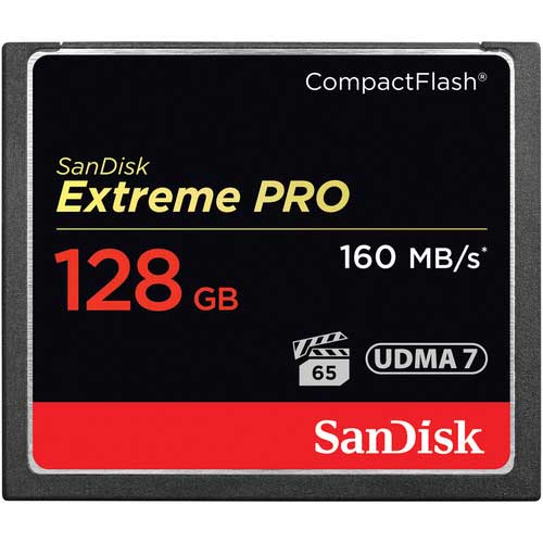 کارت حافظه سندیسک مدل SanDisk 128GB Extreme Pro CompactFlash UDMA 7
