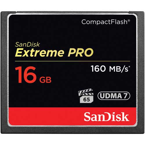 کارت حافظه سندیسک مدل SanDisk 16GB Extreme Pro CompactFlash UDMA 7