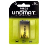 باتری ۹V یونومات Unomat Force Alkaline
