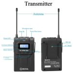 فرستنده میکروفون بویا مدل Boya BY-TX8 Pro