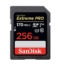 کارت حافظه سندیسک مدل SanDisk 256GB Extreme Pro 170MB/s SDXC UHS-I U3