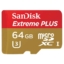 کارت حافظه سندیسک مدل SanDisk 64GB Extreme Plus UHS-I microSDXC