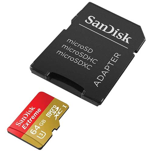 کارت حافظه سندیسک مدل SanDisk 64GB Extreme UHS-I microSDHC
