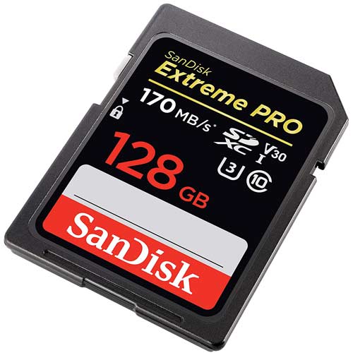 کارت حافظه سندیسک مدل SanDisk 128GB Extreme Pro SDXC UHS-I U3
