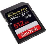 کارت حافظه سندیسک مدل SanDisk 512GB Extreme Pro 170MB/s SDXC UHS-I U3