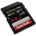 کارت حافظه سندیسک مدل SanDisk 64GB Extreme SDXC UHS-I U3