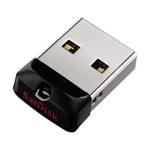 فلش مموری 64GB سندیسک SanDisk Cruzer Fit CZ33 USB 2.0