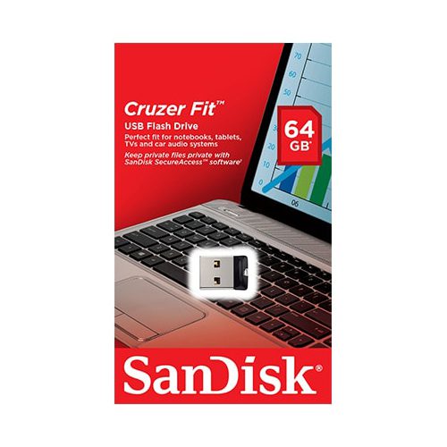 فلش مموری 64GB سندیسک SanDisk Cruzer Fit CZ33 USB 2.0