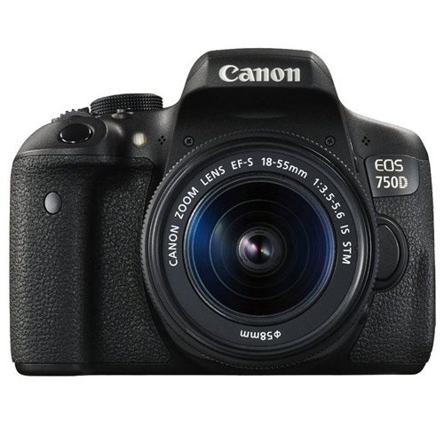 دوربین عکاسی کانن همراه لنز Canon EOS 750D Kit 18-55mm IS STM
