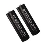باتری قلمی قابل شارژ پاناسونیک Panasonic Eneloop Pro بسته 2 عددی