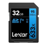 کارت حافظه لکسار مدل Lexar 32GB Professional SDHC UHS-I U1 95MB/s