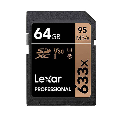 کارت حافظه لکسار مدل Lexar 64GB Professional SDHC UHS-I U1 95MB/s
