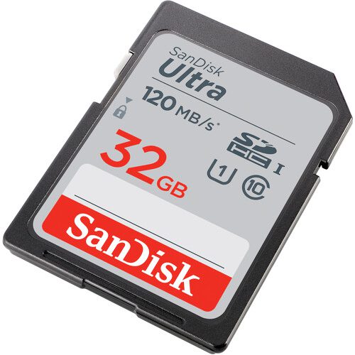 کارت حافظه سندیسک مدل SanDisk 32GB Ultra SDHC UHS-I 120MB/s