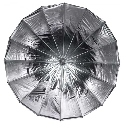 چتر عمیق پارابولیک Life Of Photo مدل داخل نقره ای 165 سانتی متری