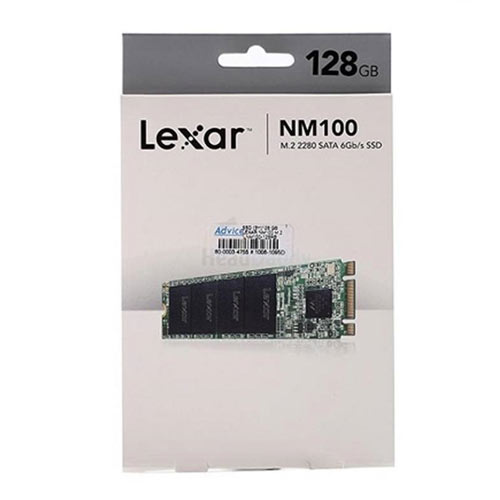 هارد اینترنال 128 گیگابایت لکسار Lexar NM100 M.2 SSD