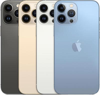 گوشی موبایل اپل آیفون 13 پرومکس رنگ آبی آسمانی 128 گیگ | Apple iPhone 13 Pro Max Sierra Blue 128GB