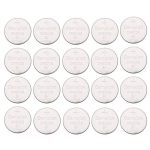 باتری قلمی و نیم قلمی کملیون مدل Camelion CR2032 Lithium Button Cells بسته 20 عددی