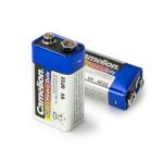 باتری کتابی 450 میلی آمپر کملیون مدل Camelion Super Heavy Duty 450mAh 9V بسته 2 عددی