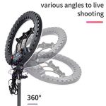 رینگ لایت جیماری مدل Ring Light Jmary FM-14R به همراه پایه 803