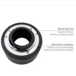 اکستنشن تیوب اتوفوکوس نیکون Meike Auto Focus Macro ExtensionTube For Nikon