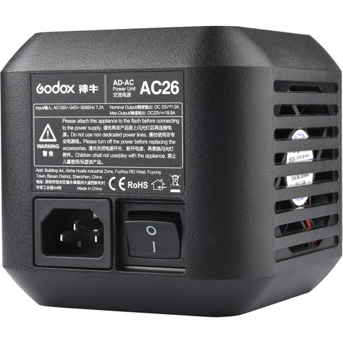 مبدل برق مستقیم AC-26 گودکس | Godox AC Adapter for AD600Pro Witstro Outdoor Flash