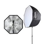 اکتاباکس چتری اسپیدلایت 120 سانت | Godox 120cm Softbox Umbrella Reflector for Speedlight