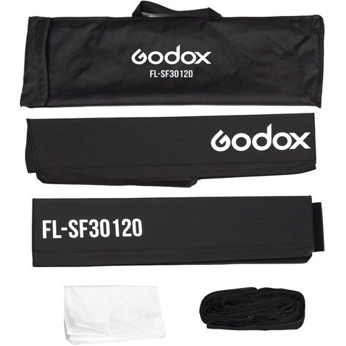 سافت ‌باکس و گرید FL-150R گودکس 30×120سانتی متر | Godox Softbox with Grid for Flexible LED Panel FL150R