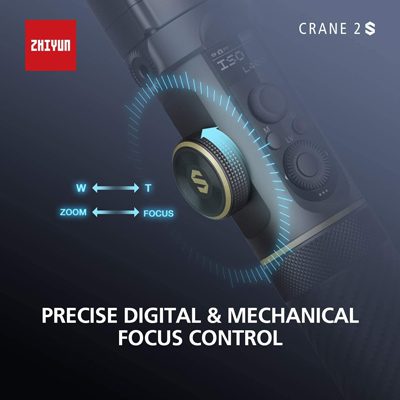 لرزشگیر دوربین ژیون تک کرین 2 اس | Zhiyun-Tech CRANE 2S Handheld Gimbal Stabilizer Combo Kit