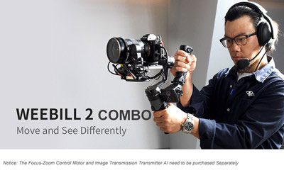 لرزشگیر دوربین ژیون تک ویبل 2 کومبو | Zhiyun-Tech WEEBILL-2 Combo Kit