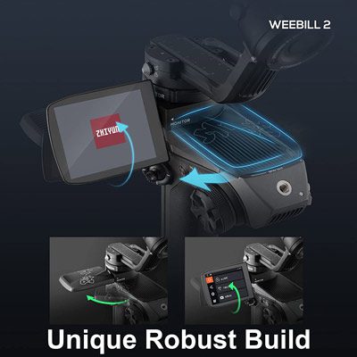 لرزشگیر دوربین ژیون تک ویبل 2 پرو | Zhiyun WEEBILL 2 Pro Handheld Stabilizer
