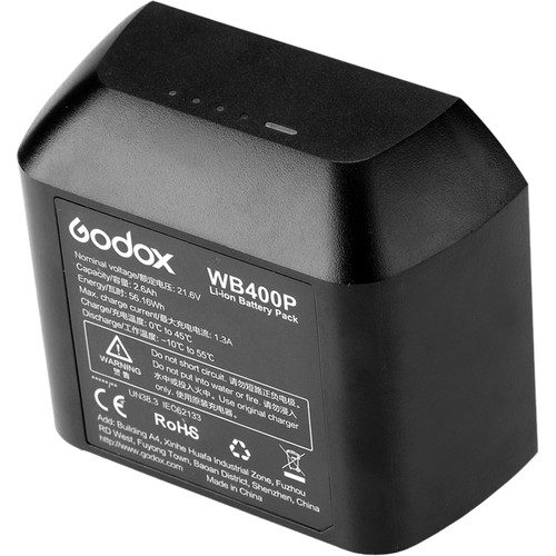 باتری فلاش AD400Pro گودکس | Godox Lithium-Ion WB400P Battery Pack for AD400Pro