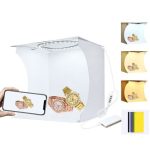 خیمه عکاسی نور دار 20×20 پلوز | Puluz Photography Tent LED 20x20cm