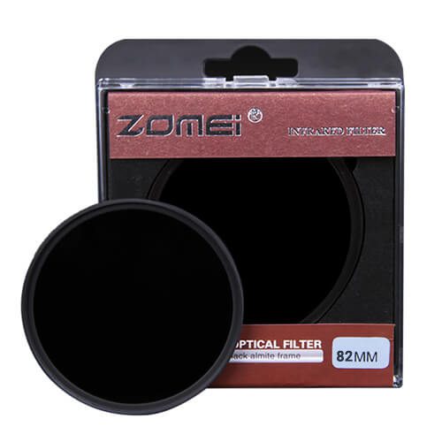 فیلتر لنز مادون قرمز 82 میلی متر 720 نانومتری زومی | Zomei Infrared 720nm 82mm