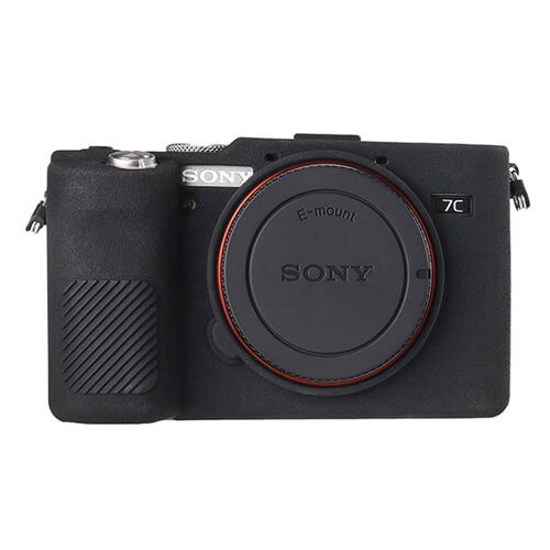 کاور سیلیکونی دوربین سونی A7C مشکی | Sony Alpha A7C Cover