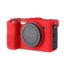 کاور سیلیکونی دوربین سونی A7C قرمز | Sony Alpha A7C Cover Red