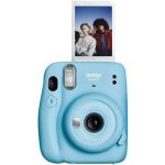 دوربین عکاسی چاپ سریع اینستکس مینی 11 فوجی + فیلم 20 تایی | FUJIFILM INSTAX MINI 11 (Sky Blue)