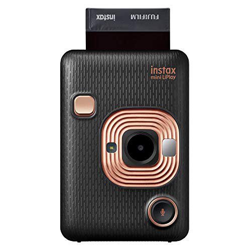 دوربین دیجیتالی چاپ سریع اینستکس مینی لیپلی فوجی فیلم | FUJIFILM INSTAX Mini LiPlay Camera (Elegant Black)