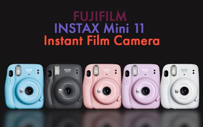 دوربین عکاسی چاپ سریع اینستکس مینی 11 فوجی فیلم FUJIFILM INSTAX MINI 11 Instant Film Camera (Charcoal Gray)