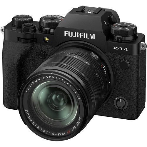 دوربین بدون آینه فوجی فیلم FUJIFILM X-T4 Mirrorless with 18-55mm Lens