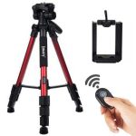 سه پایه موبایل جیماری همراه ریموت کنترل و هولدر Jmary KP-2234 Tripod