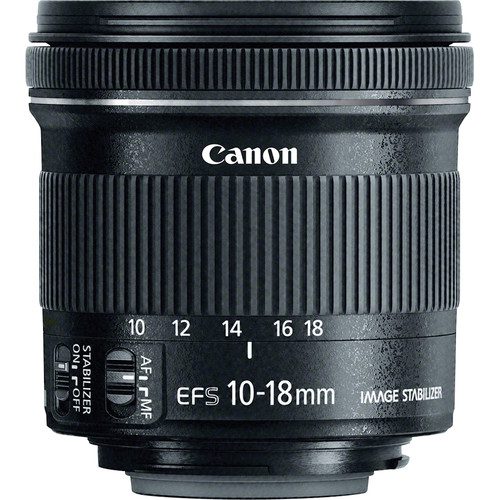 لنز کانن مدل Canon EF-S 10-18mm f/4.5-5.6 IS STM