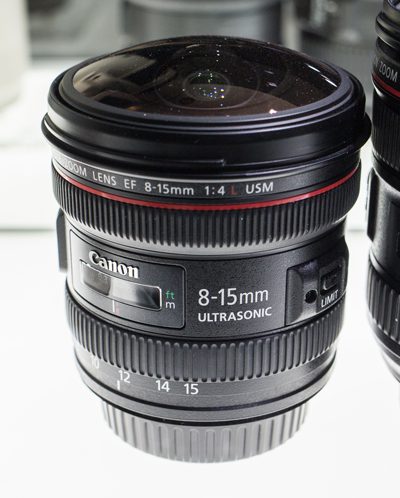 لنز کانن مدل Canon EF 8-15mm f/4L Fisheye USM 