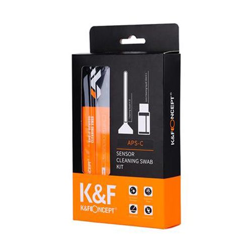 کیت تمیز کننده سنسور دوربین کراپ کی اند اف K&F Sensor Cleaning Kit APS-C Sensor