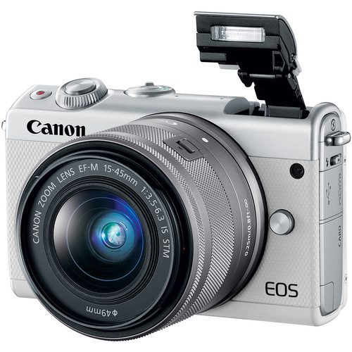 دوربین بدون آینه کانن Canon EOS M100 Kit 15-45mm White