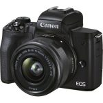 دوربین بدون آینه کانن Canon EOS M50 Mark II KIT 15-45mm + 55-200mm