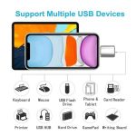 آداپتور OTG لایتنینگ مخصوص اپل Lightning to USB3 Adapter JH-049
