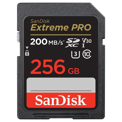 کارت حافظه سندیسک مدل SanDisk 256GB Extreme Pro 200MB/s SDXC UHS-I U3
